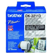 Brother DK-22113 Continuous Wide Clear Tape Film 62 mm